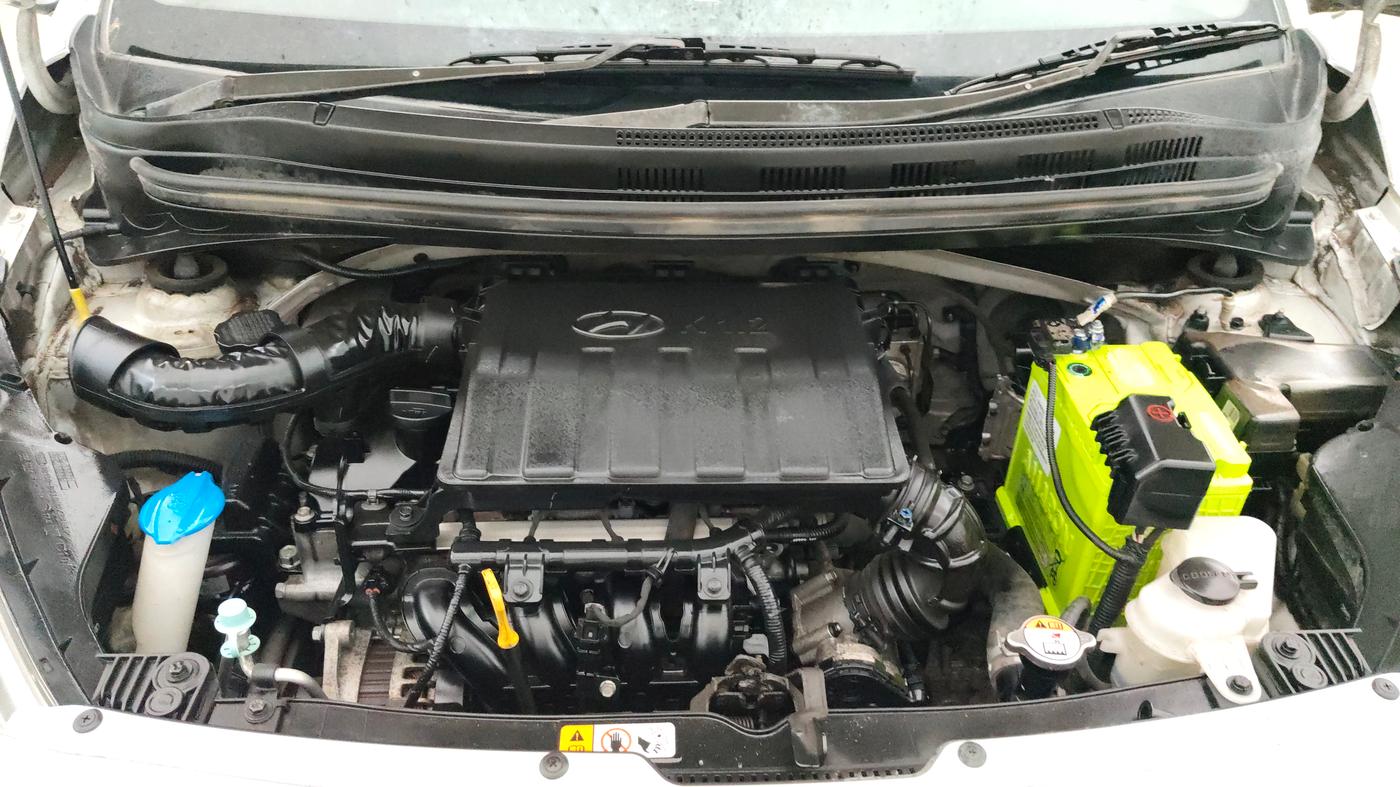 2017 Hyundai Grand i10 ASTA 1.2 KAPPA VTVT, Petrol, Manual, 31,511 km, Engine View