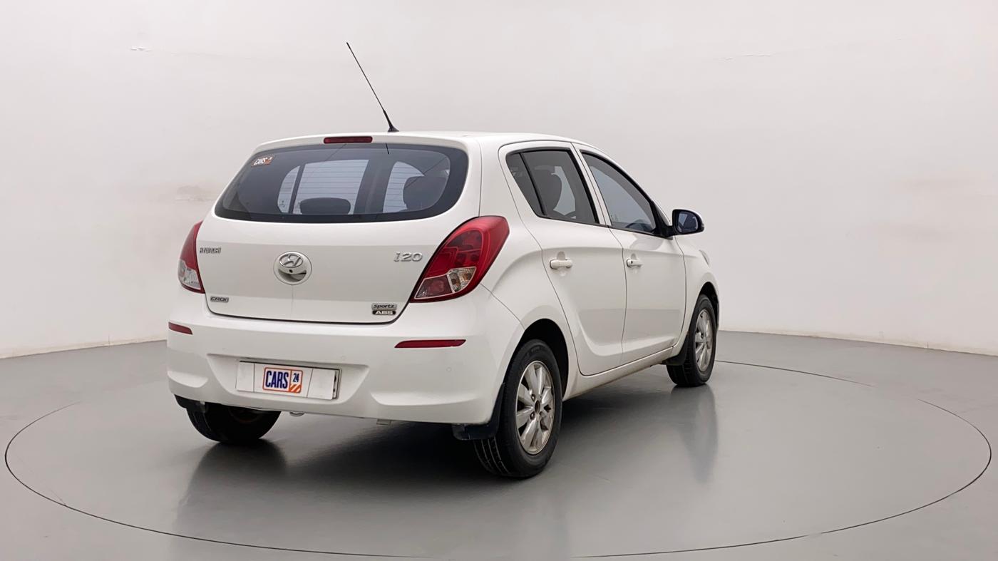 2012 Hyundai i20 SPORTZ 1.4 CRDI, Diesel, Manual, 94,940 km, Right Back Diagonal