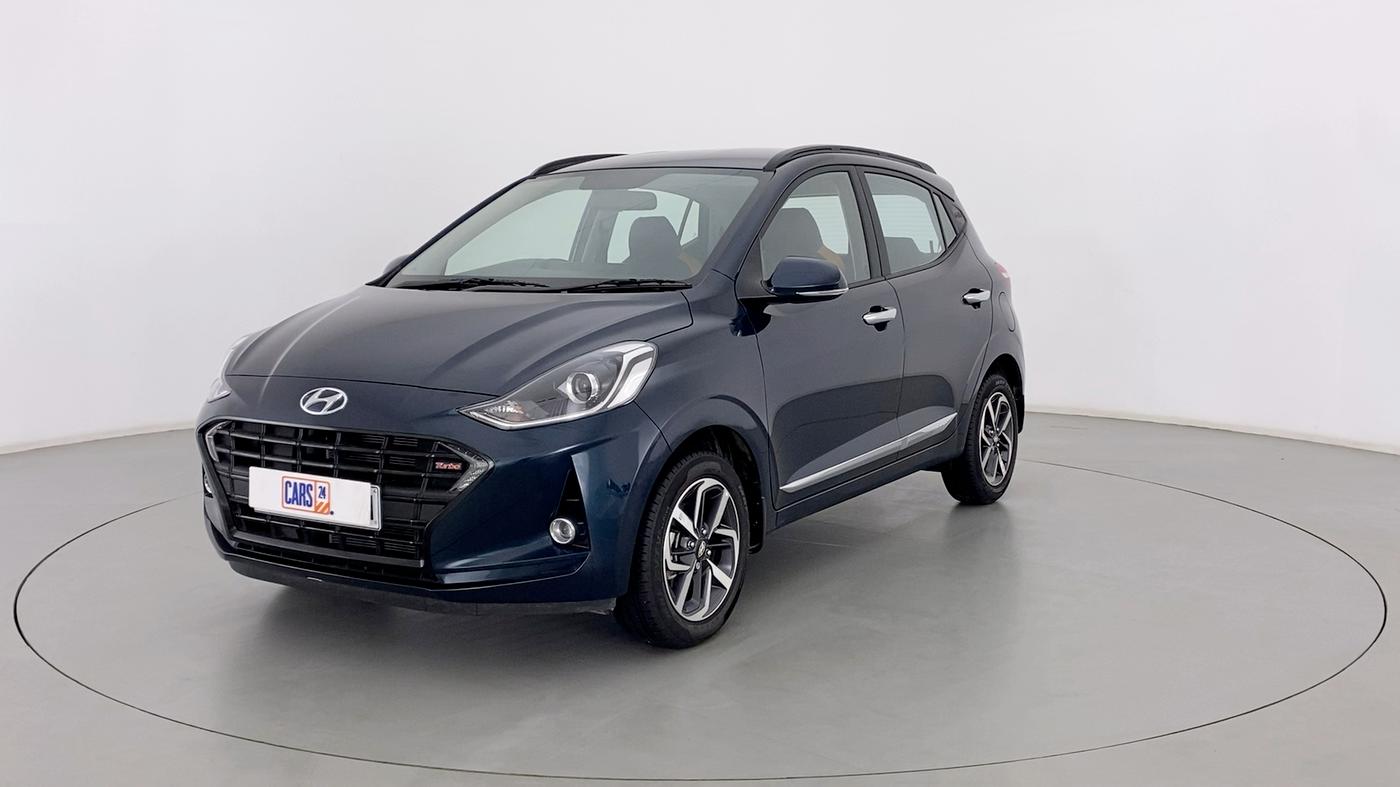 2022 Hyundai GRAND I10 NIOS 1.0 TURBO SPORTZ, Petrol, Manual, 1,265 km, Left Front Diagonal