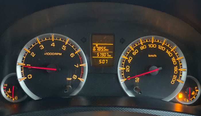 2014 Maruti Swift VXI D, Petrol, Manual, 57,946 km, Odometer Image