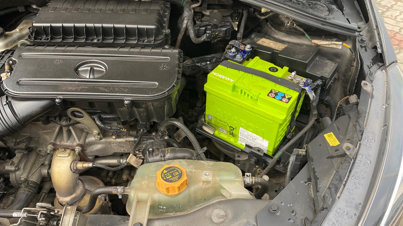2021 Tata TIGOR XZ PLUS PETROL, Petrol, Manual, 63,375 km, Engine View - Left