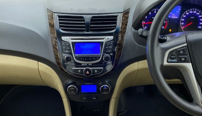 2013 Hyundai Verna FLUIDIC 1.6 EX VTVT, Petrol, Manual, 79,909 km, Air Conditioner
