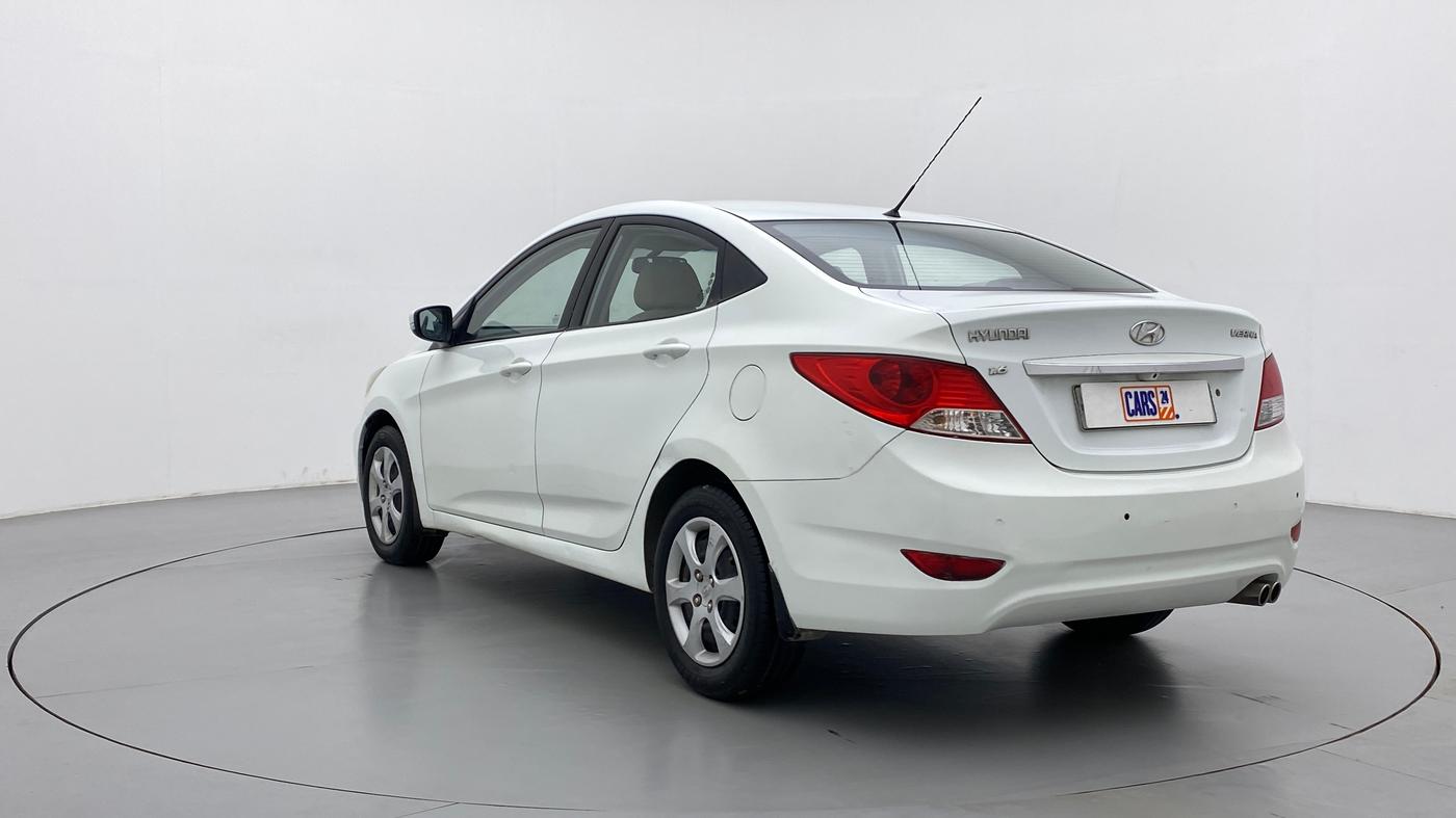 2013 Hyundai Verna FLUIDIC 1.6 EX VTVT, Petrol, Manual, 79,909 km, Left Back Diagonal