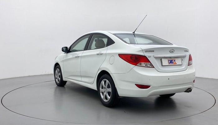 2013 Hyundai Verna FLUIDIC 1.6 EX VTVT, Petrol, Manual, 79,909 km, Left Back Diagonal