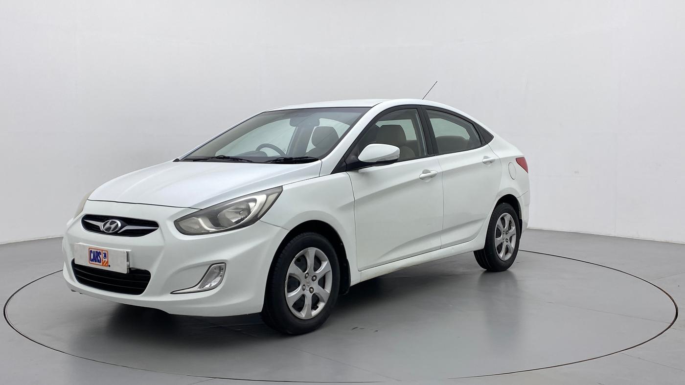 2013 Hyundai Verna FLUIDIC 1.6 EX VTVT, Petrol, Manual, 79,909 km, Left Front Diagonal