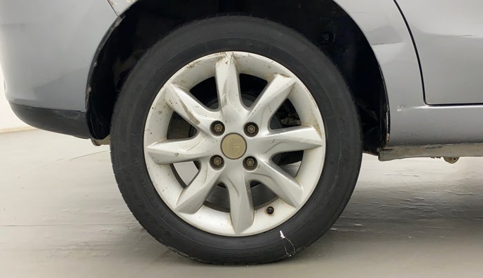 2017 Tata Zest XT PETROL, CNG, Manual, 66,656 km, Right Rear Wheel