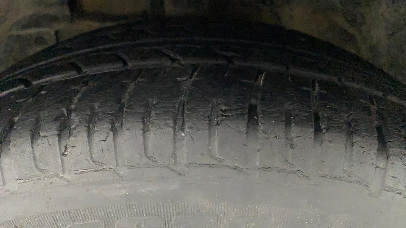 2017 Tata Zest XT PETROL, CNG, Manual, 66,656 km, Left Front Tyre Tread