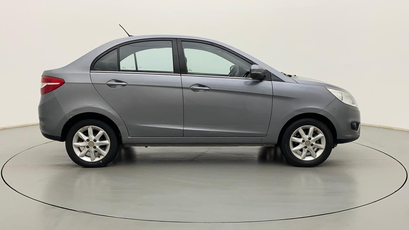 2017 Tata Zest XT PETROL, CNG, Manual, 66,656 km, Right Side View