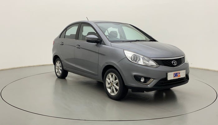 2017 Tata Zest XT PETROL, CNG, Manual, 66,656 km, Right Front Diagonal
