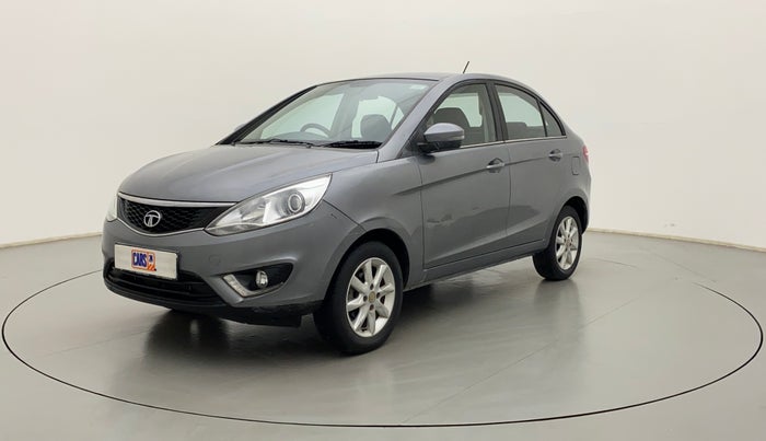 2017 Tata Zest XT PETROL, CNG, Manual, 66,656 km, Left Front Diagonal