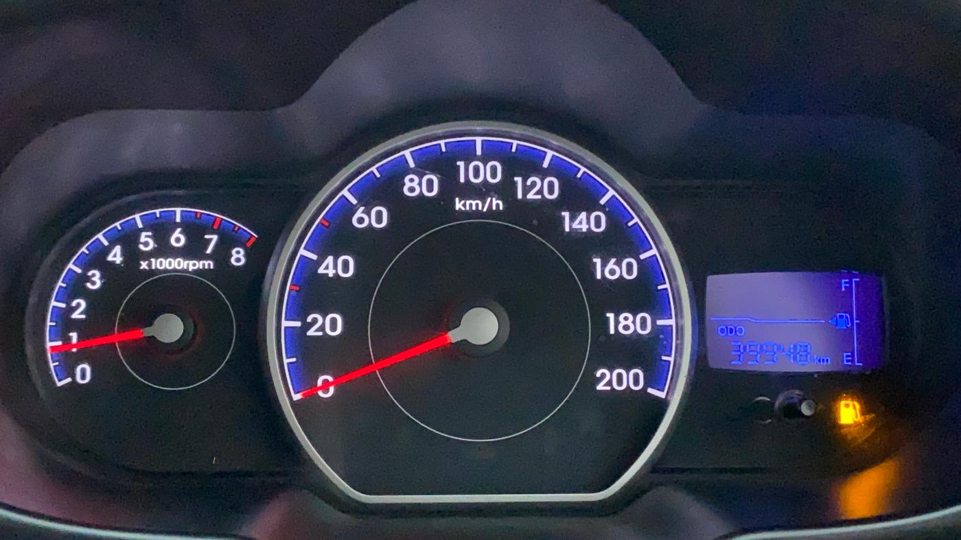 2010 Hyundai i10 MAGNA 1.2, Petrol, Manual, 40,010 km, Odometer Image