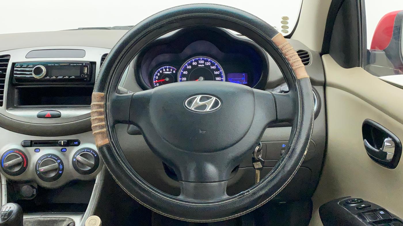 2010 Hyundai i10 MAGNA 1.2, Petrol, Manual, 40,010 km, Steering Wheel Close Up
