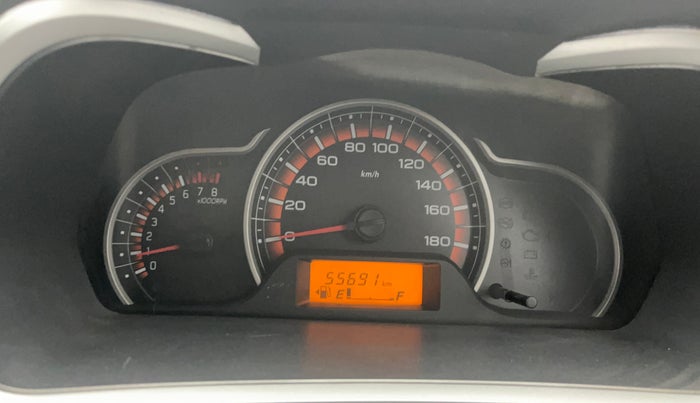 2015 Maruti Alto K10 VXI, Petrol, Manual, 55,642 km, Odometer Image