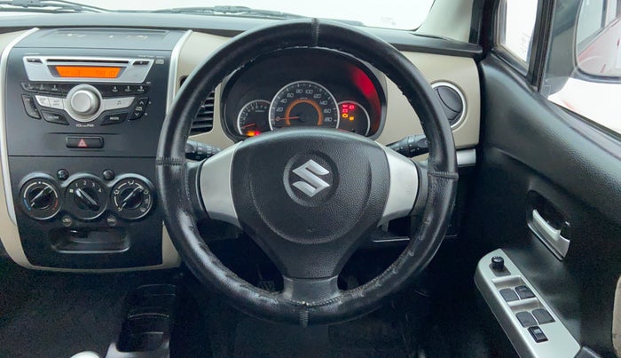 2014 Maruti Wagon R 1.0 VXI, Petrol, Manual, 11,643 km, Steering Wheel Close-up