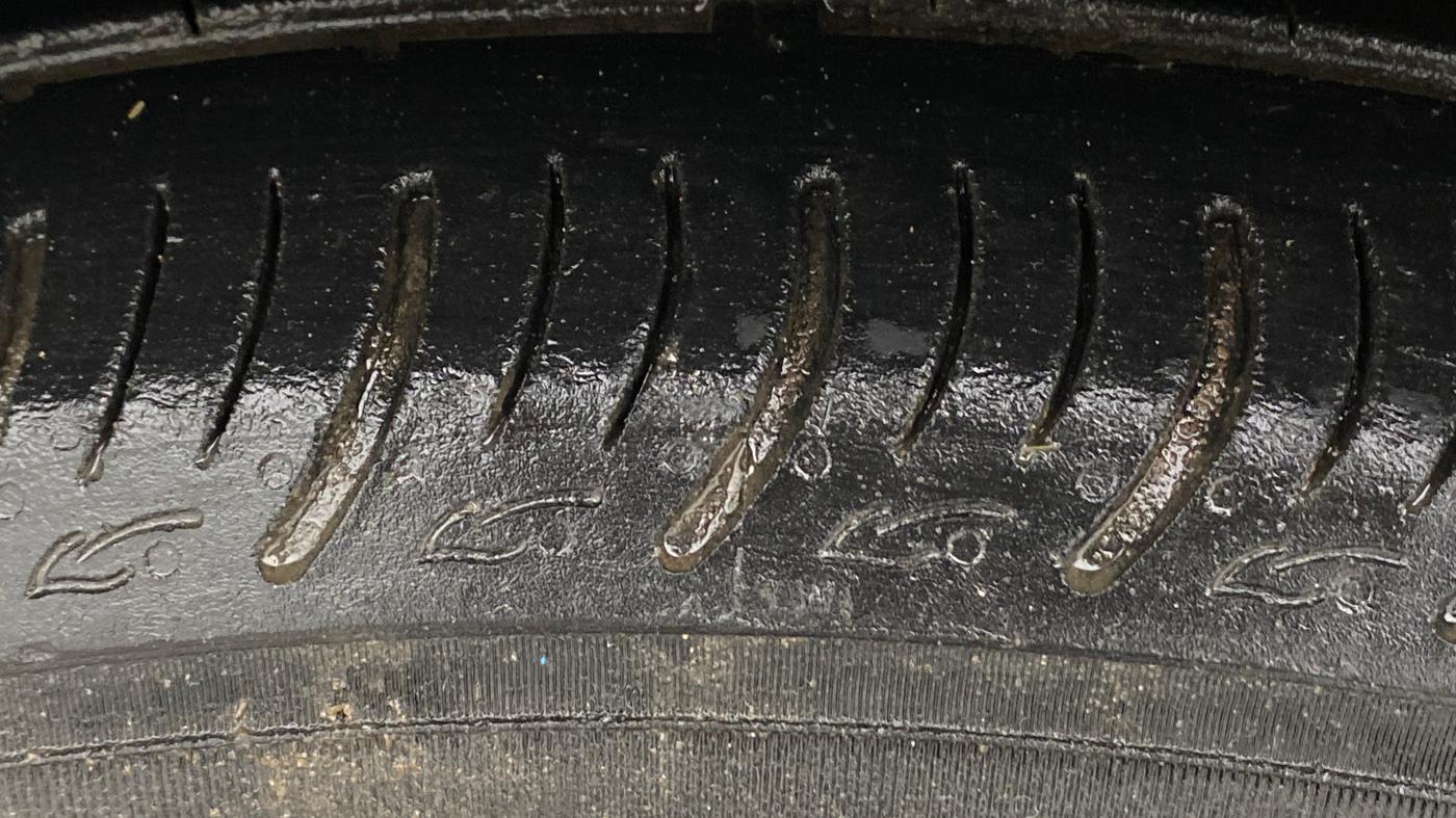 2020 Maruti Baleno SIGMA PETROL 1.2, Petrol, Manual, 69,107 km, Left Front Tyre Tread