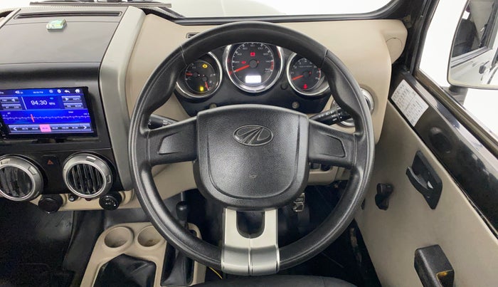 2015 Mahindra Thar CRDE 4X4 BS IV, Diesel, Manual, 31,668 km, Steering Wheel Close-up