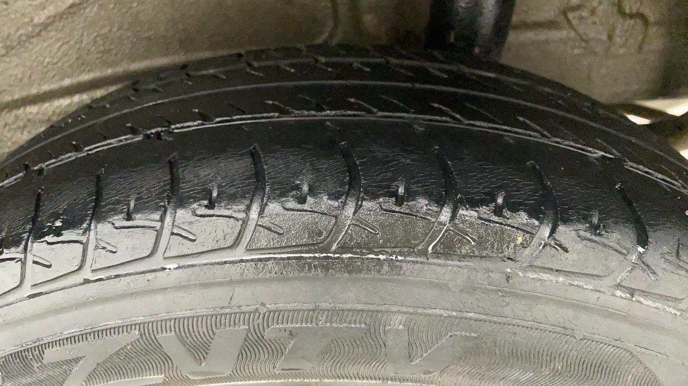 2019 Maruti New Wagon-R VXI 1.0, Petrol, Manual, 24,532 km, Left Rear Tyre Tread