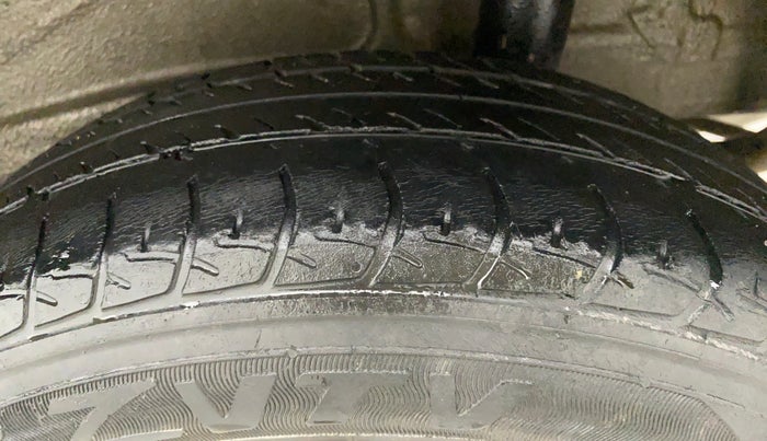 2019 Maruti New Wagon-R VXI 1.0, Petrol, Manual, 24,532 km, Left Rear Tyre Tread