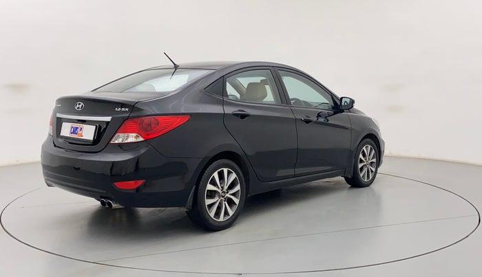 2014 Hyundai Verna FLUIDIC 1.6 SX CRDI, Diesel, Manual, 73,028 km, Right Back Diagonal (45- Degree) View