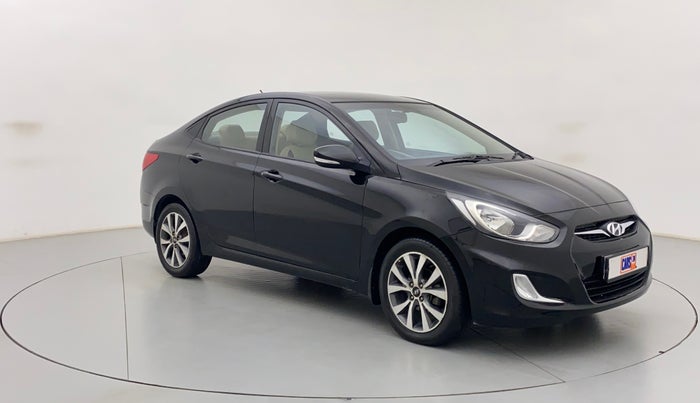2014 Hyundai Verna FLUIDIC 1.6 SX CRDI, Diesel, Manual, 73,028 km, Right Front Diagonal (45- Degree) View
