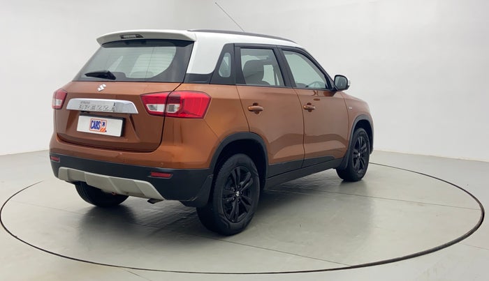 2018 Maruti Vitara Brezza ZDI+ DUAL TONE AMT, Diesel, Automatic, 54,738 km, Right Back Diagonal (45- Degree) View