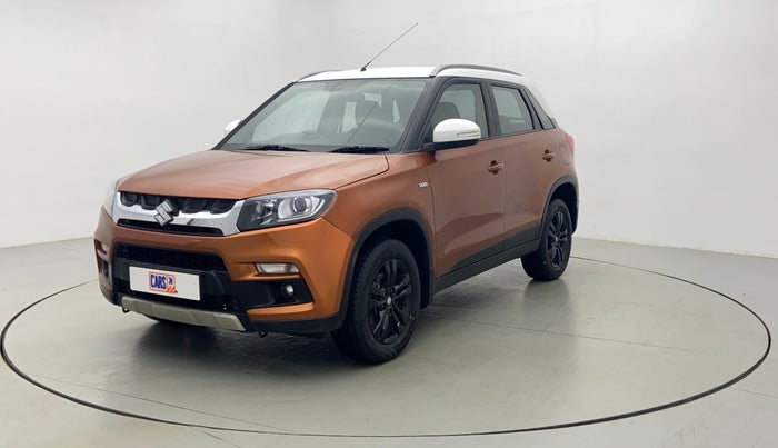 2018 Maruti Vitara Brezza ZDI+ DUAL TONE AMT, Diesel, Automatic, 54,738 km, Left Front Diagonal (45- Degree) View