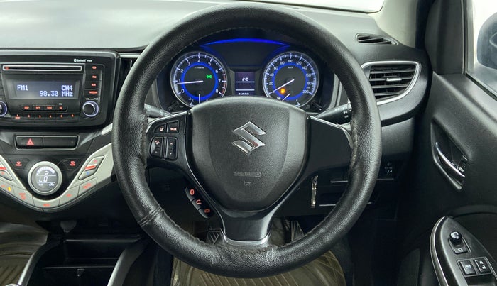 2017 Maruti Baleno DELTA 1.2 K12, Petrol, Manual, 27,767 km, Steering Wheel Close Up