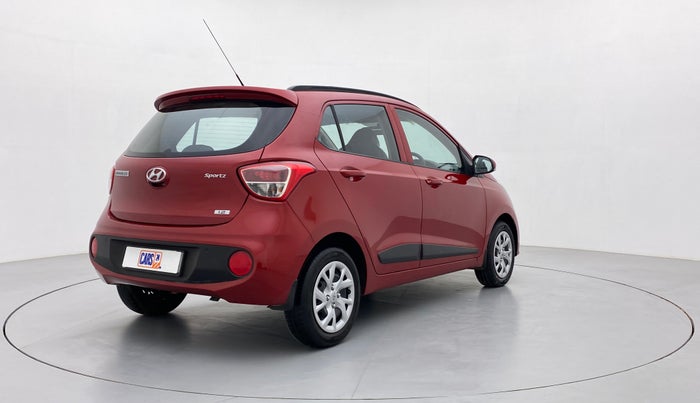 2019 Hyundai Grand i10 1.2 KAPPA SPORTZ (O), Petrol, Manual, 12,608 km, Right Back Diagonal