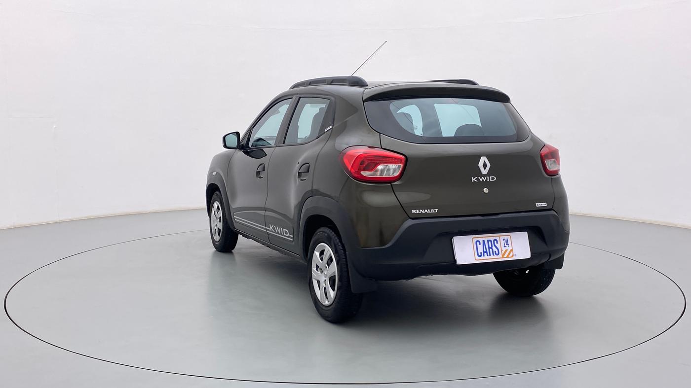 2019 Renault Kwid RXT 1.0 AMT (O), CNG, Automatic, 38,635 km, Left Back Diagonal