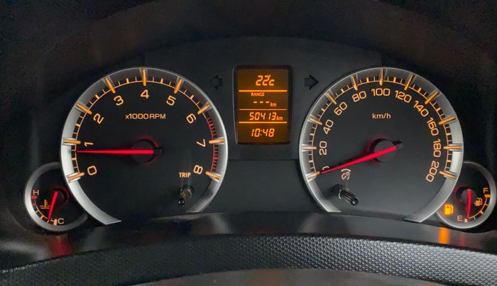 2016 Maruti Swift ZXI, Petrol, Manual, 50,413 km, Odometer Image