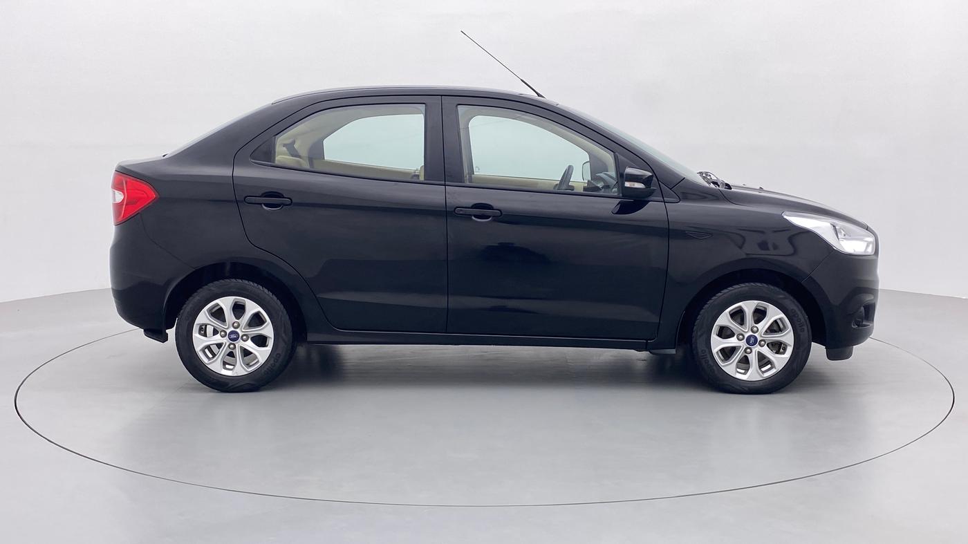 2017 Ford Figo Aspire 1.2 TITANIUM PETROL, Petrol, Manual, 33,359 km, Right Side View