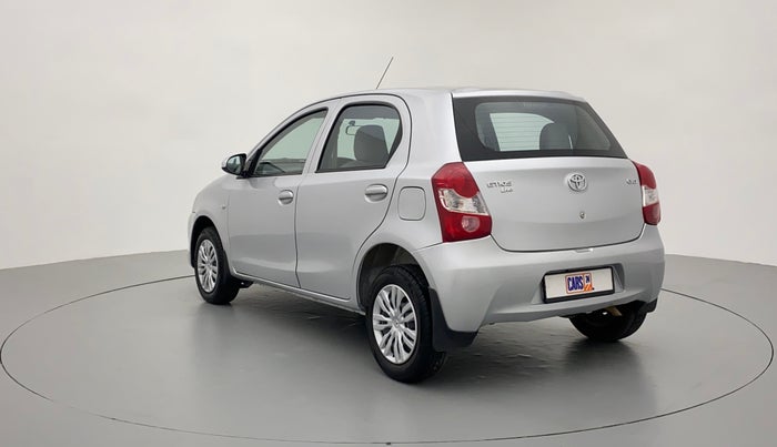 2015 Toyota Etios Liva G, Petrol, Manual, 1,22,598 km, Left Back Diagonal (45- Degree) View