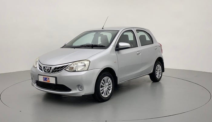 2015 Toyota Etios Liva G, Petrol, Manual, 1,22,598 km, Left Front Diagonal (45- Degree) View