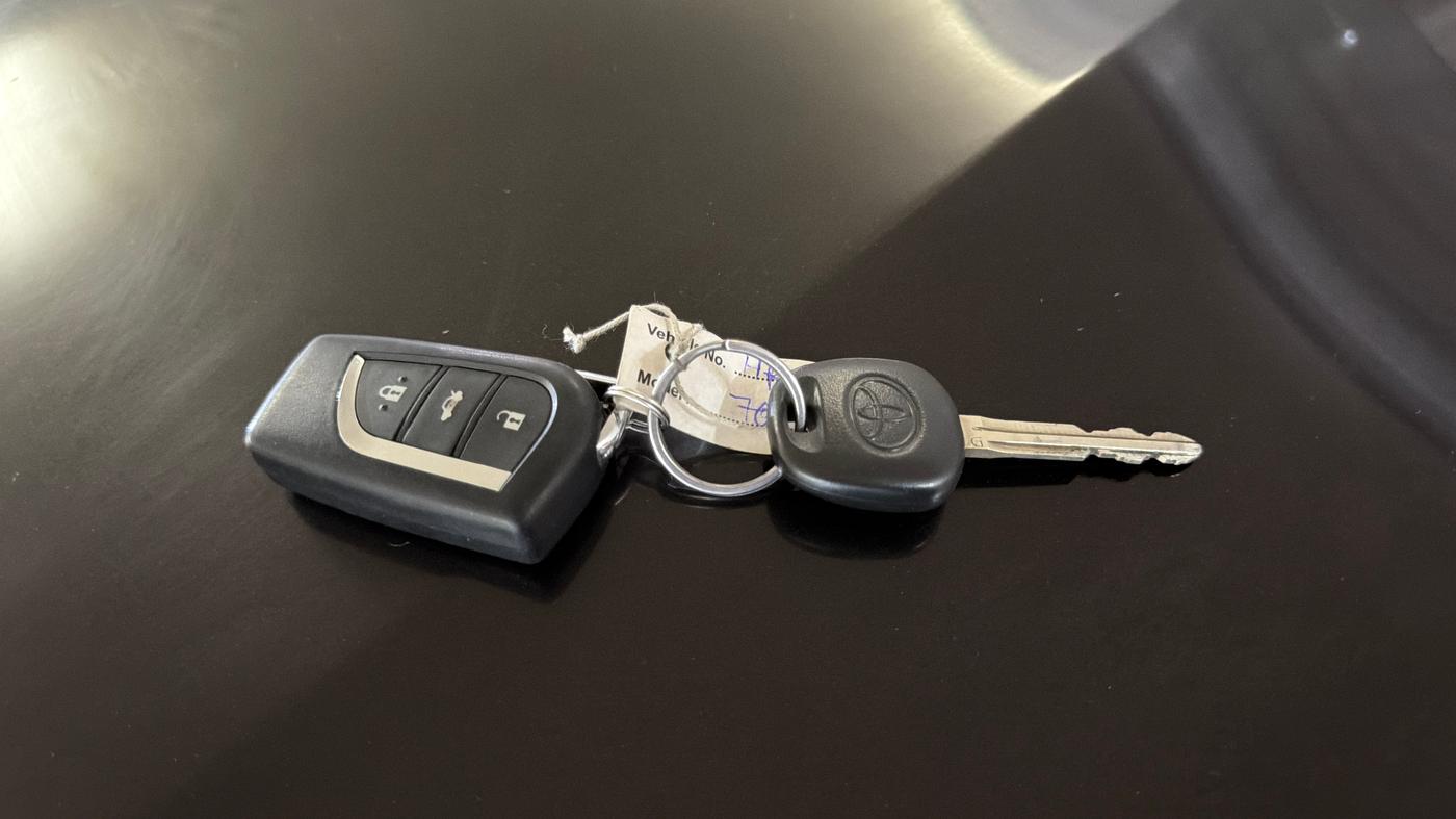 2018 Toyota YARIS J CVT, Petrol, Automatic, 65,041 km, Key Close Up