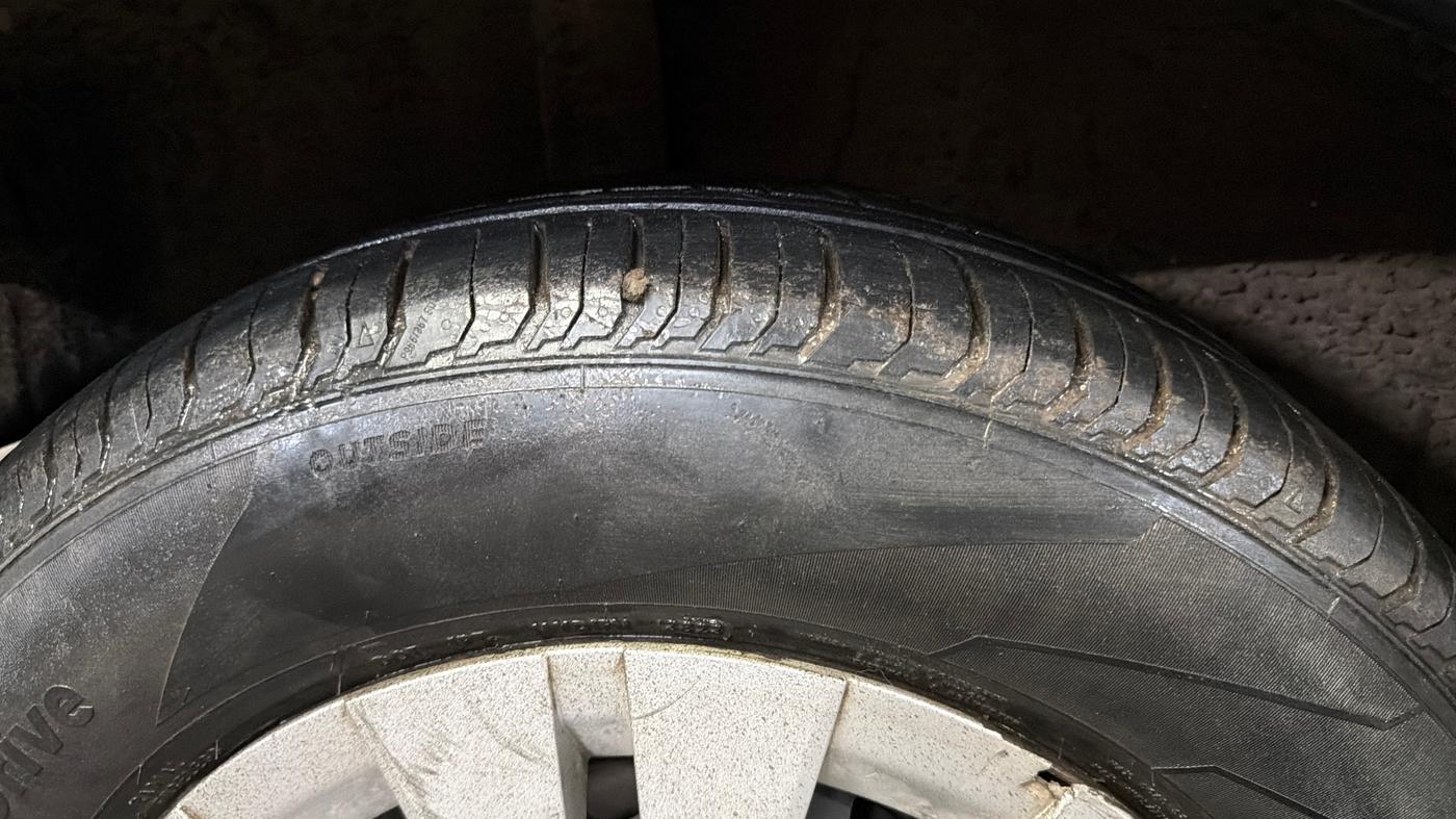 2018 Toyota YARIS J CVT, Petrol, Automatic, 65,041 km, Right Rear Tyre Tread