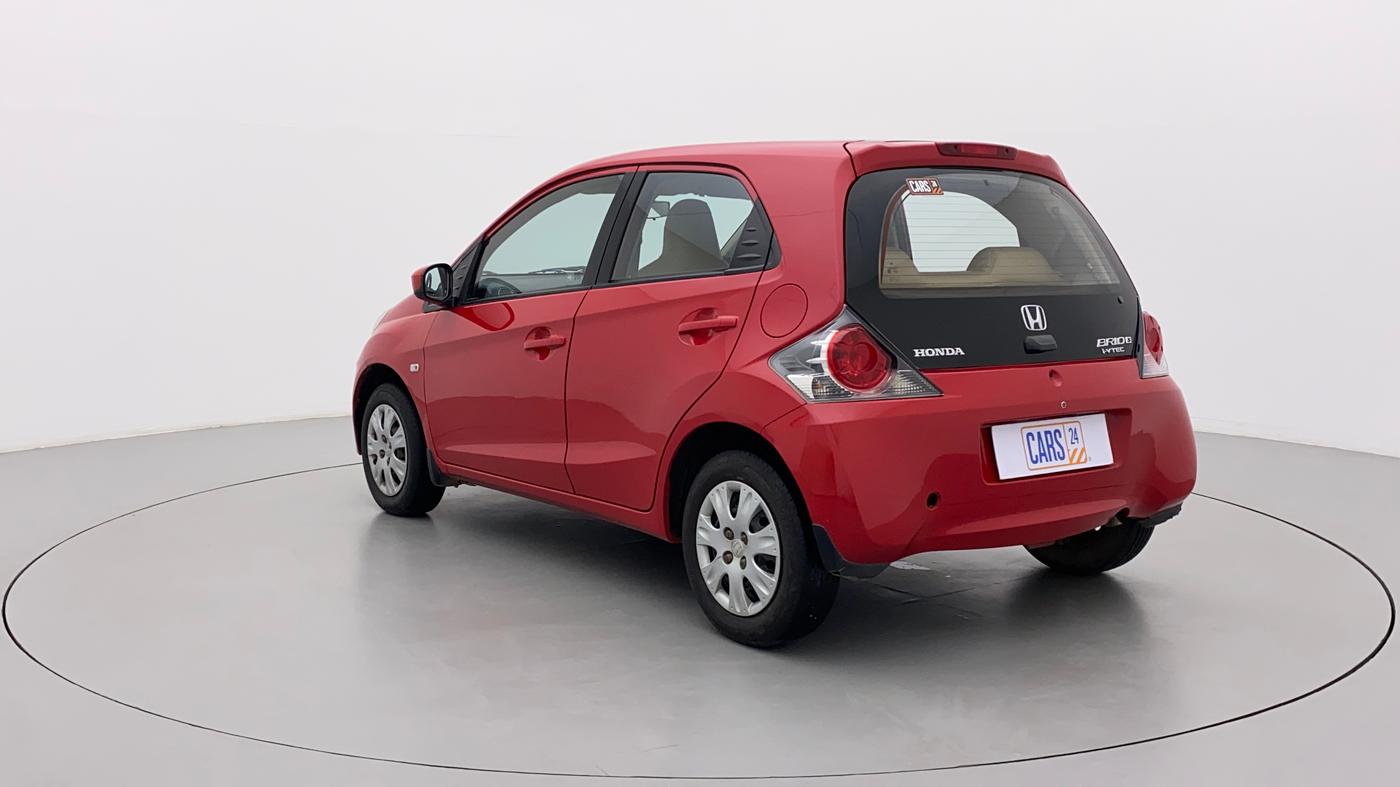 2013 Honda Brio S MT, Petrol, Manual, 52,699 km, Left Back Diagonal