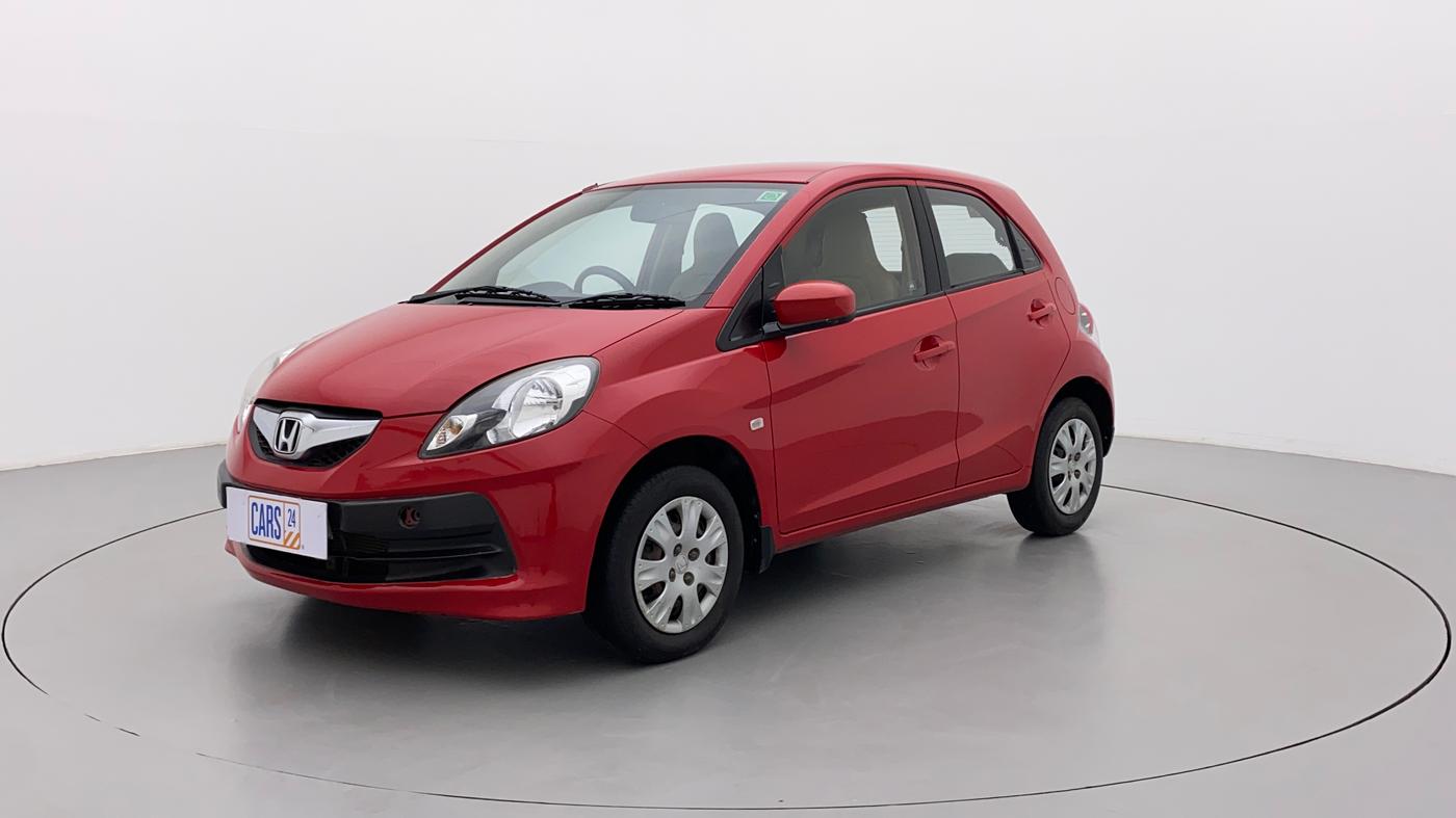 2013 Honda Brio S MT, Petrol, Manual, 52,699 km, Left Front Diagonal