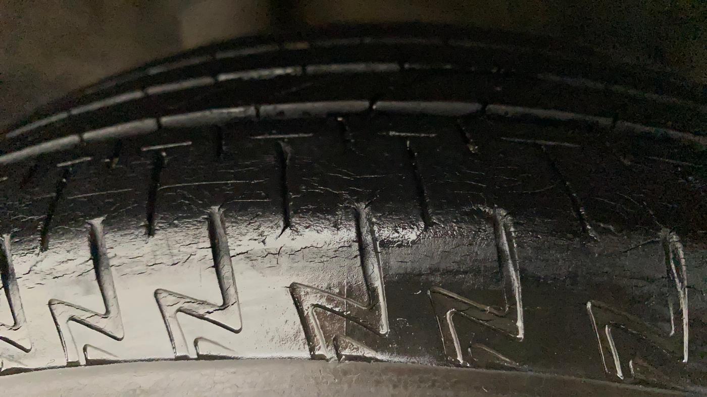 2013 Honda Brio S MT, Petrol, Manual, 52,699 km, Right Rear Tyre Tread