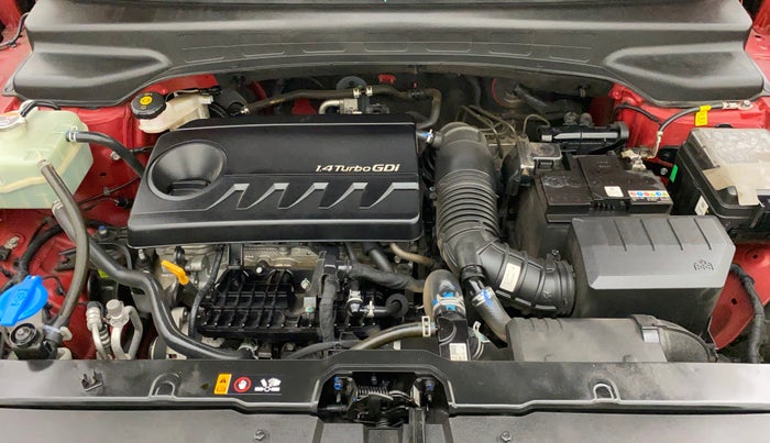 2020 Hyundai Creta SX (O) 1.4 TURBO DCT DUAL TONE, Petrol, Automatic, 30,499 km, Open Bonet