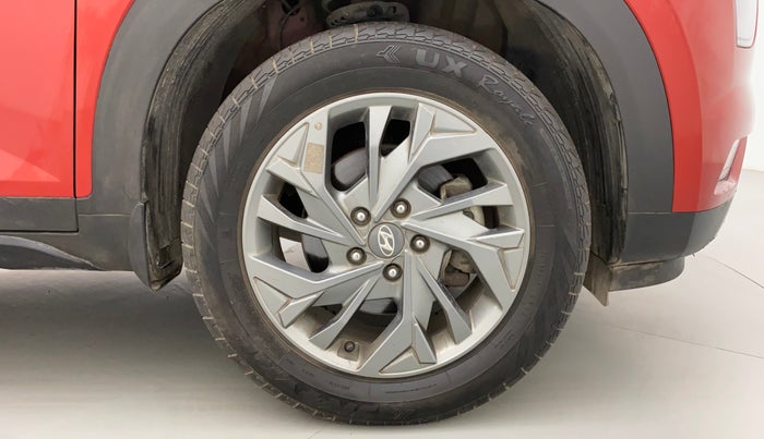 2020 Hyundai Creta SX (O) 1.4 TURBO DCT DUAL TONE, Petrol, Automatic, 30,499 km, Right Front Wheel