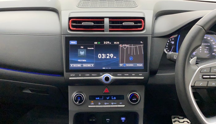 2020 Hyundai Creta SX (O) 1.4 TURBO DCT DUAL TONE, Petrol, Automatic, 30,499 km, Air Conditioner