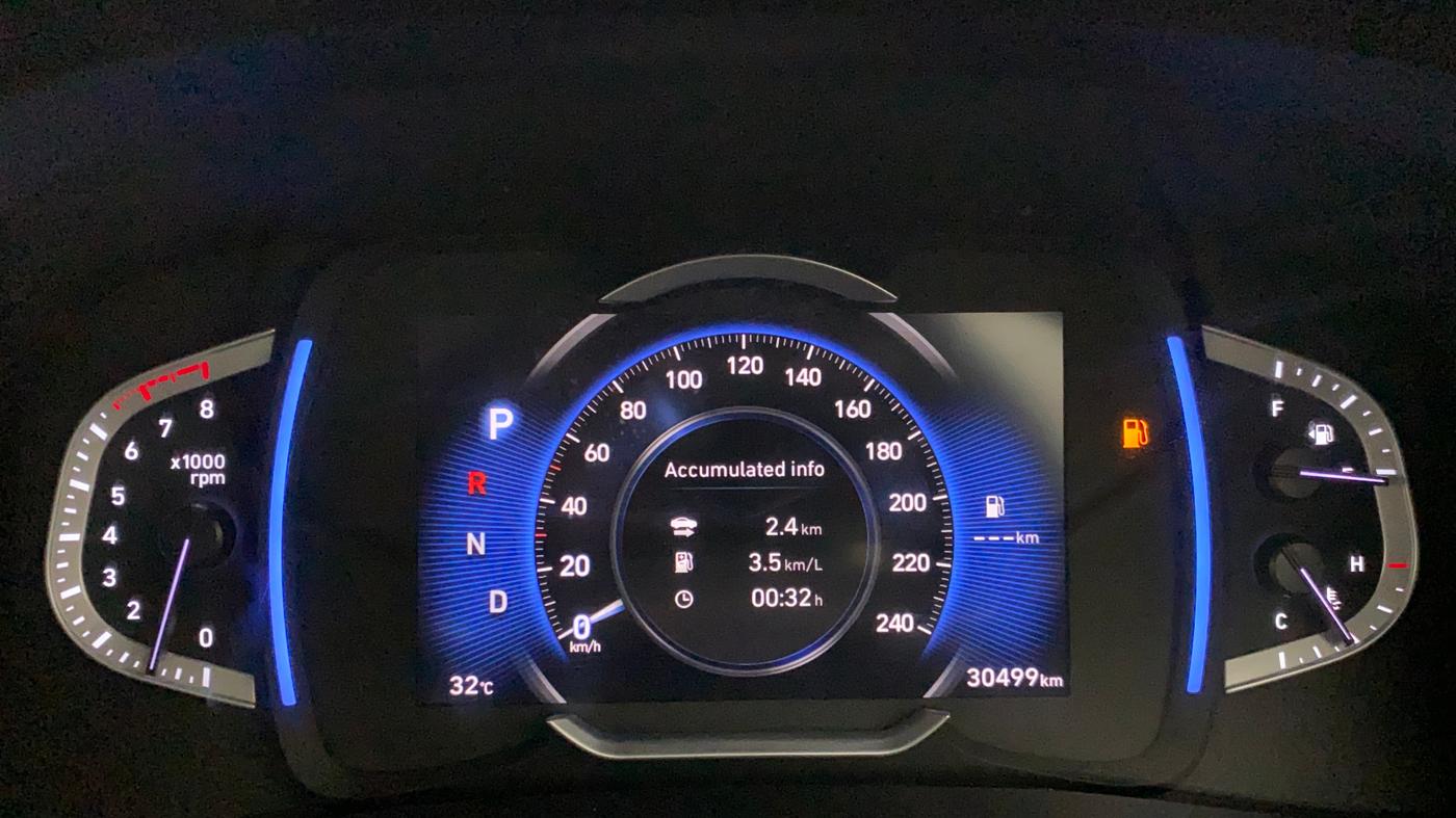 2020 Hyundai Creta SX (O) 1.4 TURBO DCT DUAL TONE, Petrol, Automatic, 30,499 km, Odometer Image