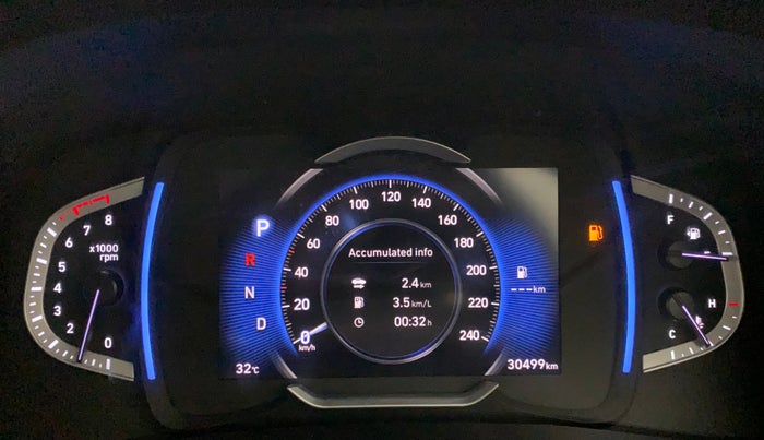 2020 Hyundai Creta SX (O) 1.4 TURBO DCT DUAL TONE, Petrol, Automatic, 30,499 km, Odometer Image