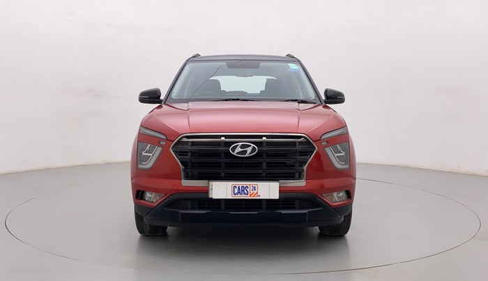 2020 Hyundai Creta SX (O) 1.4 TURBO DCT DUAL TONE, Petrol, Automatic, 30,499 km, Front