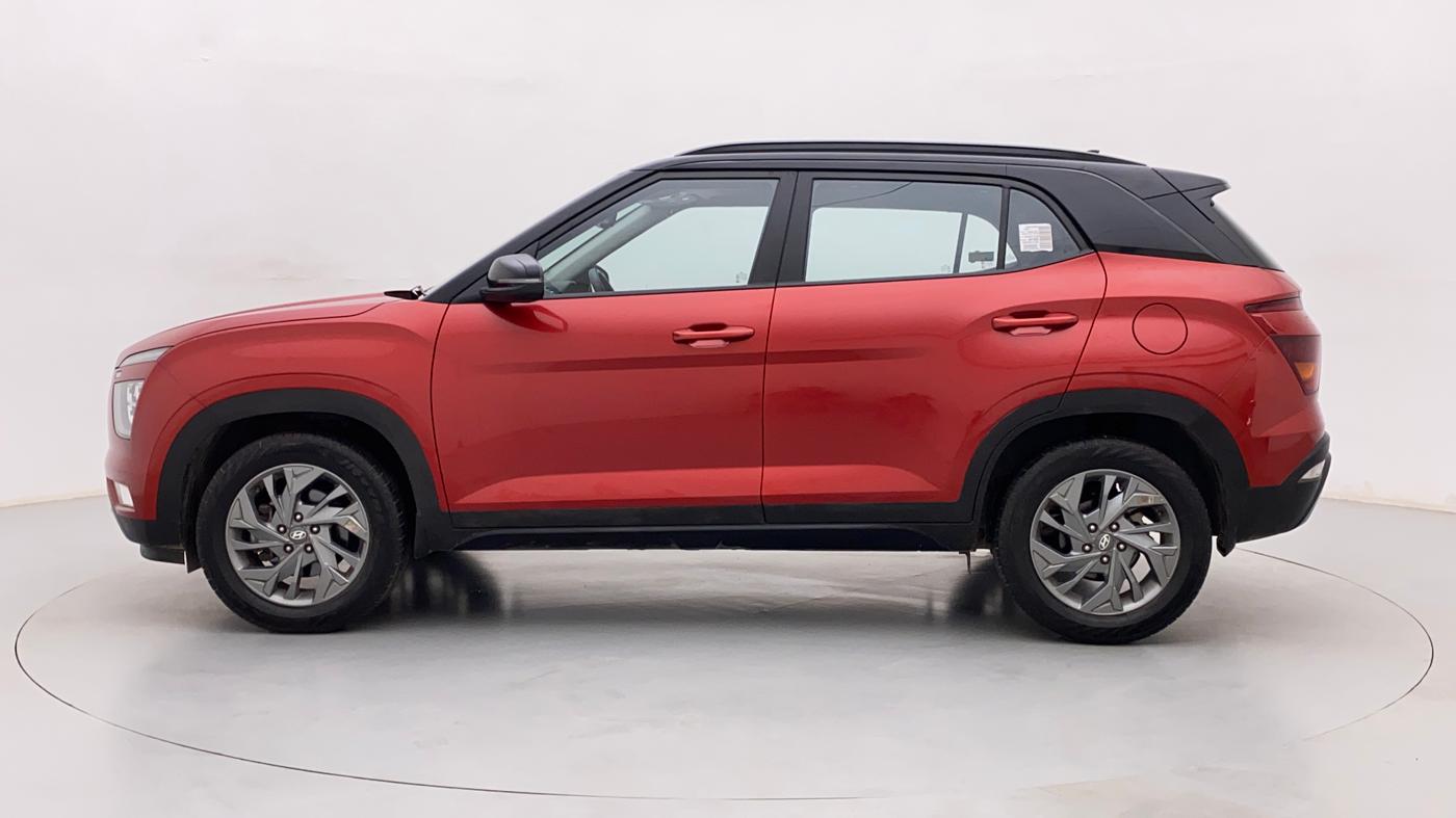 2020 Hyundai Creta SX (O) 1.4 TURBO DCT DUAL TONE, Petrol, Automatic, 30,499 km, Left Side