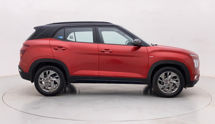 2020 Hyundai Creta SX (O) 1.4 TURBO DCT DUAL TONE, Petrol, Automatic, 30,499 km, Right Side View