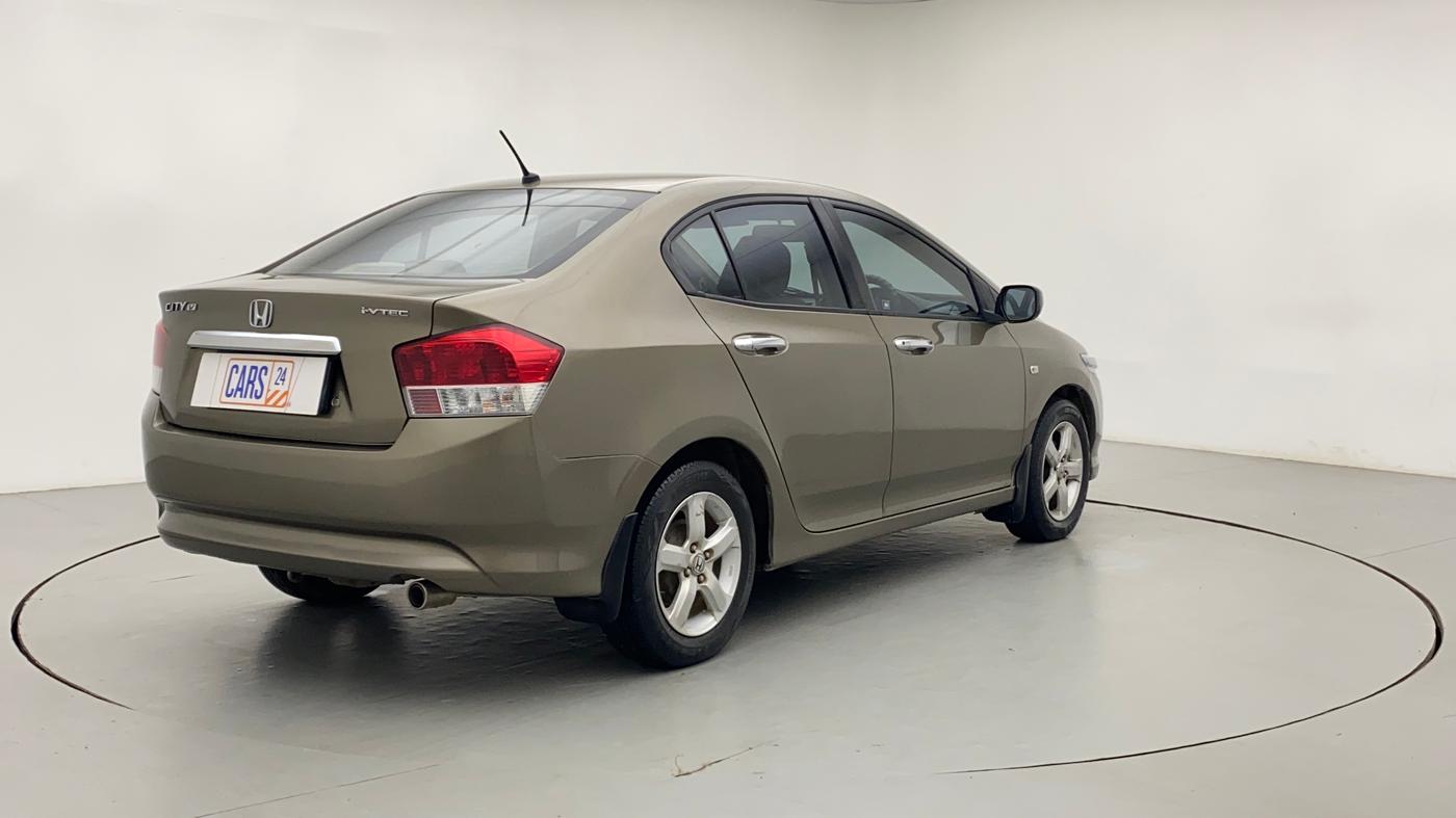 2010 Honda City V MT PETROL, Petrol, Manual, 1,22,900 km, Right Back Diagonal (45- Degree) View