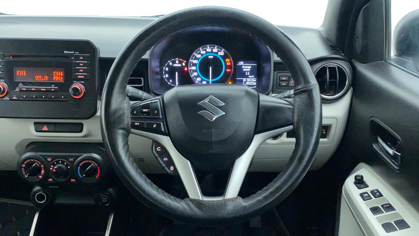 2017 Maruti IGNIS ZETA 1.3 DDIS, Diesel, Manual, 30,728 km, Steering Wheel