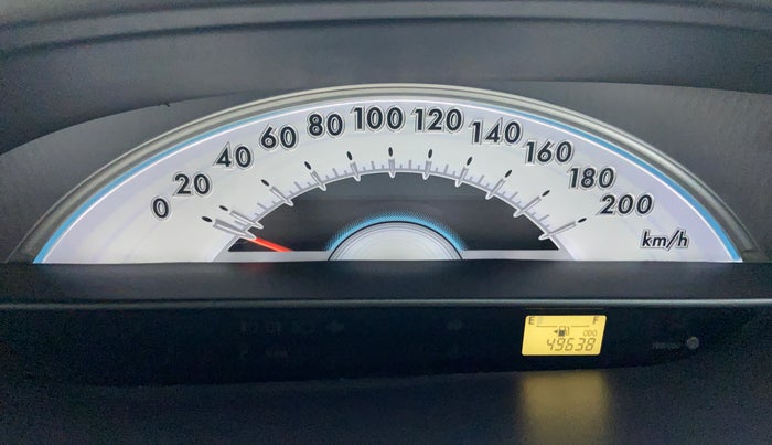 2012 Toyota Etios Liva GD, Diesel, Manual, 49,510 km, Odometer View