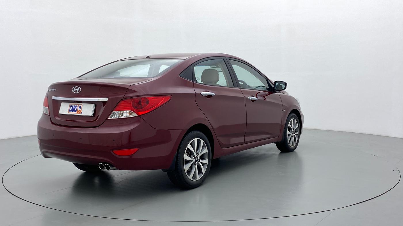 2014 Hyundai Verna FLUIDIC 1.4 VTVT CX, Petrol, Manual, 15,794 km, Right Back Diagonal
